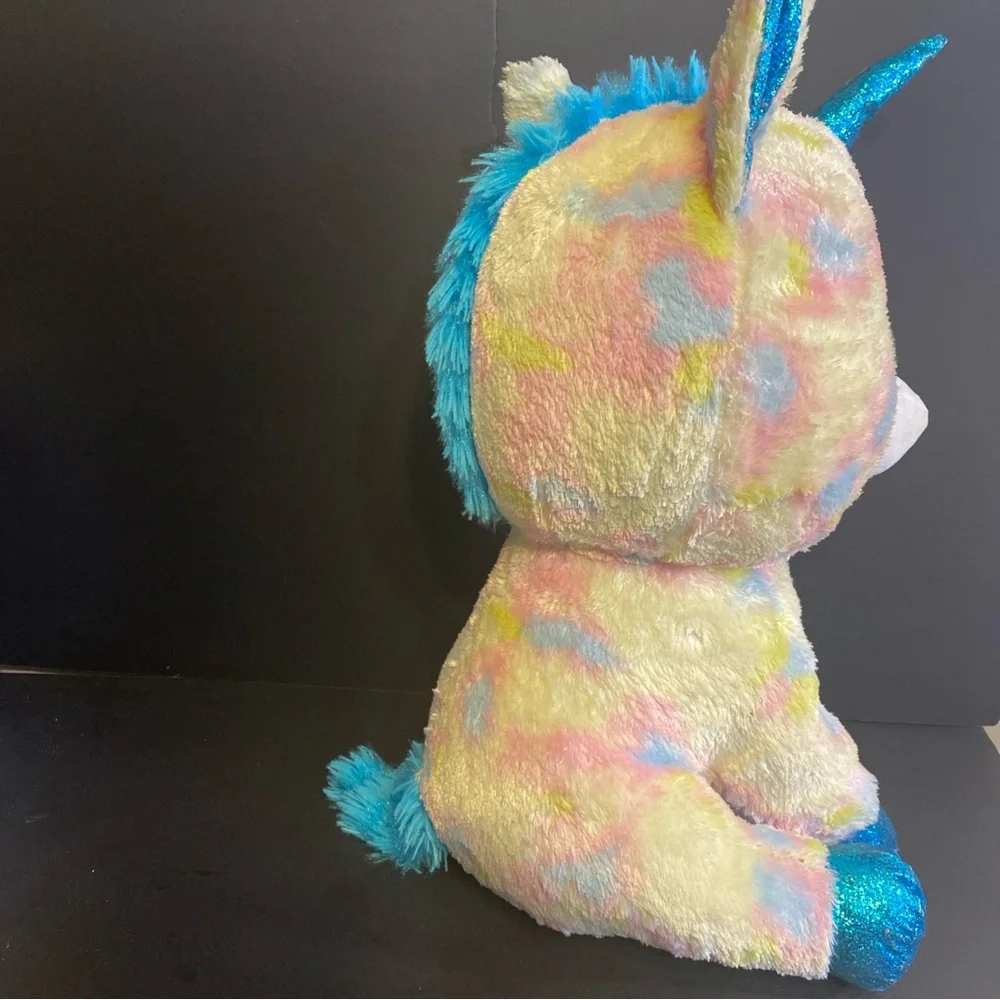 TY Beanie Boos - BLITZ the Unicorn Boo Toy Large 17” (new Other Flaws In Photos)